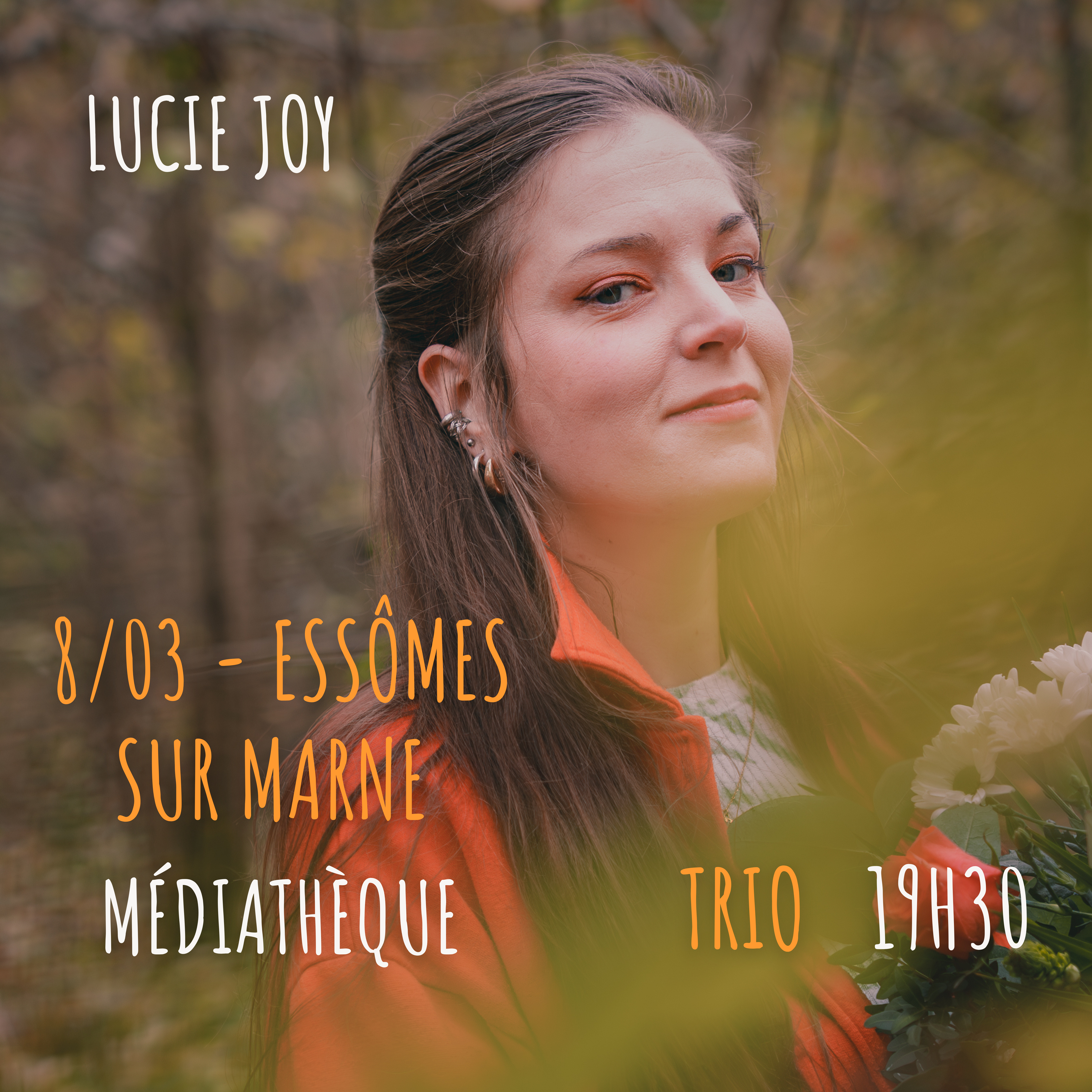 LUCIE JOY en concert à la médiathèque d'Essômes sur marne