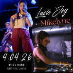 Lucie Joy + Mikelyne aux Vieux de la Vieille Reims affiche